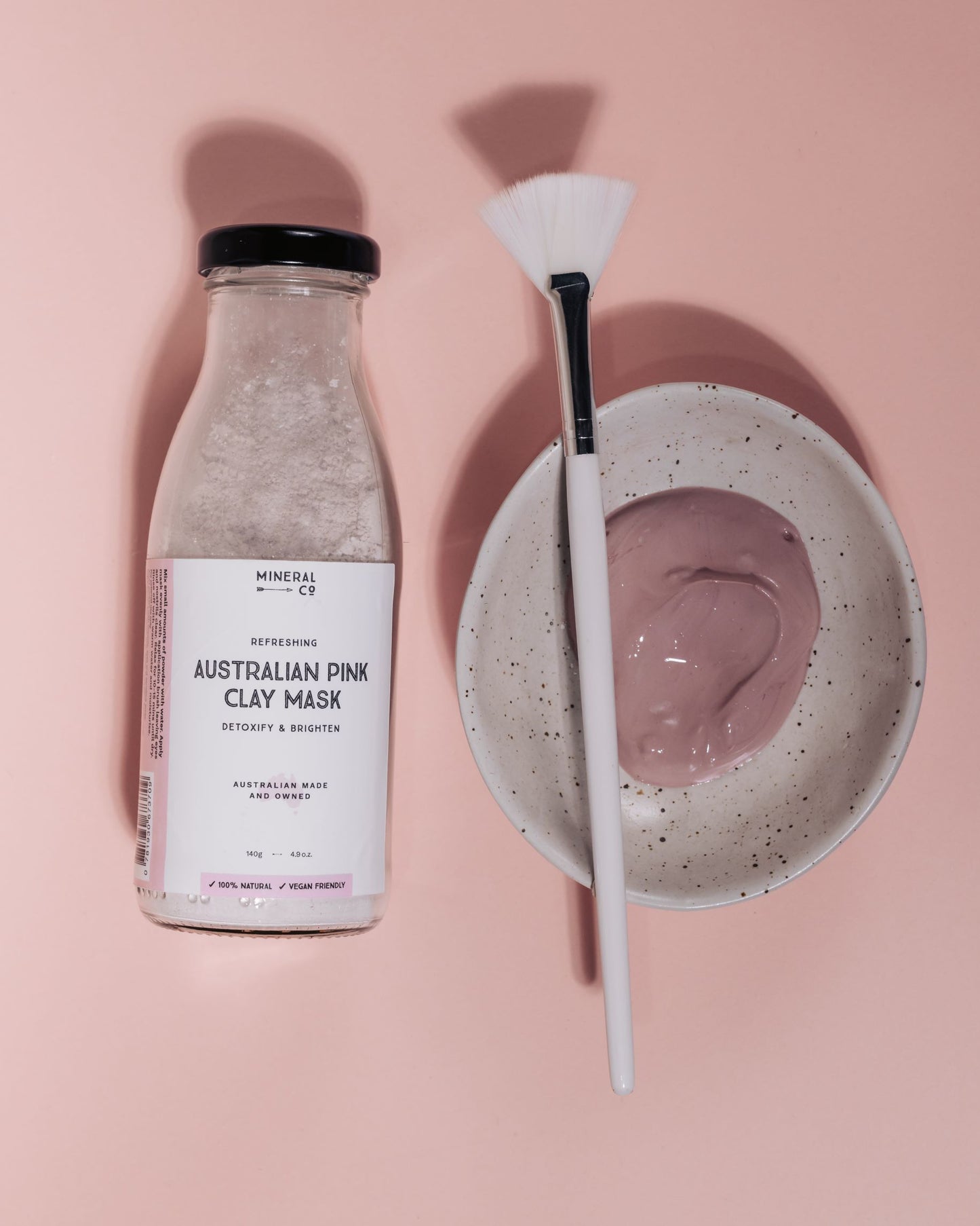 Australian Pink Clay "Detoxify & Brighten" mask